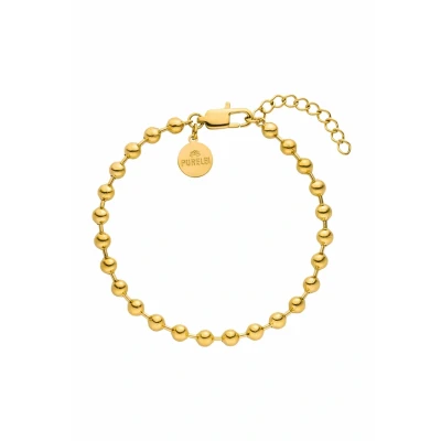 Afbeelding van Purelei Bubble Armband, Dames, Maat: One Size, Goldfarben