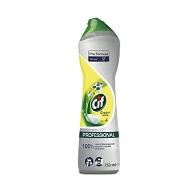 Afbeelding van Cif Schuurmiddel Pro Formula Cream Lemon 750 ml.