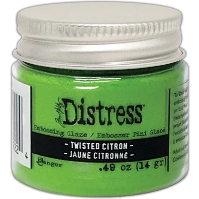 Afbeelding van Ranger Distress Embossing Glaze Twisted Citron TDE79224 Tim Holtz (02 22)