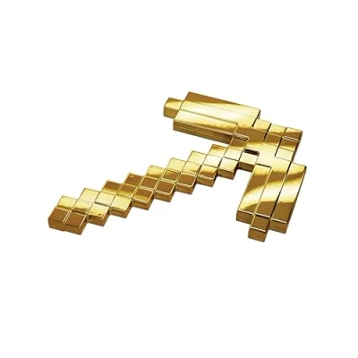 Afbeelding van Disguise 14144 Minecraft Gold Slick Hak, 50 cm