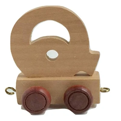 Afbeelding van Personaliseerbaar met naam letters van hout een ideaal geschenk voor verjaardag of doopgeschenk letter Q