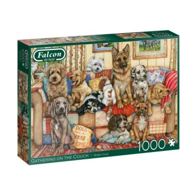 Afbeelding van Jumbo Gathering ON THE Couch Puzzel voor kinderen, Maat: One Size, Multi coloured