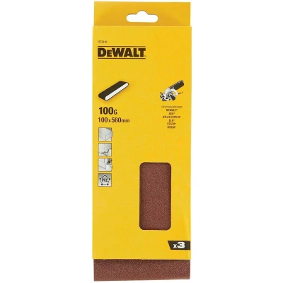 Afbeelding van DeWalt Accessoires Schuurband, 100x560mm (DW650/DW650E), K100 DT3316 QZ