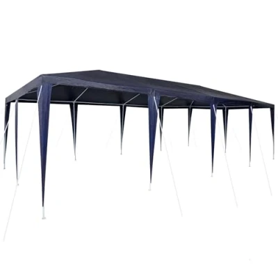 Afbeelding van vidaXL Feesttent Blauw 8x4 m PE