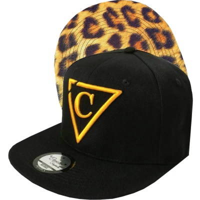 Afbeelding van Capiche Snapback Baseballone SIZE Pet, Heren, Maat: One Size, Black/yellow/brown