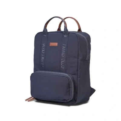 Afbeelding van CHILDHOME, Family Bag luiertas, grote capaciteit, multifunctioneel, luiermat inbegrepen, 11 vakken, geïsoleerde tas, trolleytas, kinderwagenhanger, 20,5 l, grijs