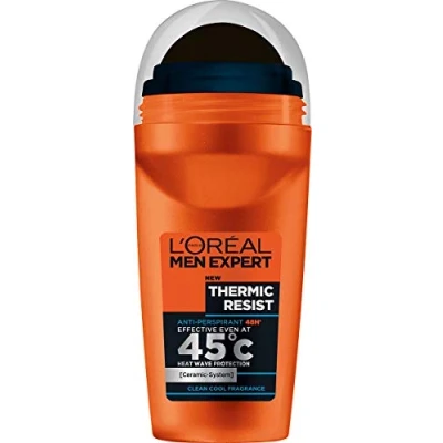 Afbeelding van L&#039;Oreal Men Expert Thermic Resist Anti Perspirant Deodorant Roll On 50Ml
