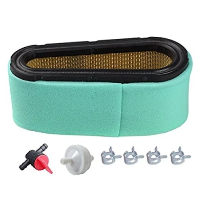 Afbeelding van OxoxO 496894S 496894 Luchtfilter 272403 Pre Filter 394358S Brandstoffilter 494768 Brandstof Afsluitklep voor Briggs &amp; Stratton 12.5 17 HP