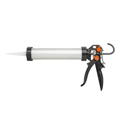 Afbeelding van HARDY WORKING TOOLS siliconen pers, cartridgepistool met ergonomische handgreep, 700 ml, krachtoverbrengingsverhouding 25:1 en 12:1, licht pistool, A2050 190700