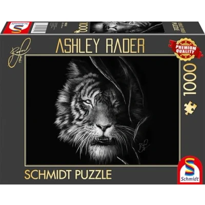 Afbeelding van Schmidt Spiele 58541 Wilderness, Tijger, in het teken van de vrijheid, Ashley Rader, 1000 stukjes, meerkleurig