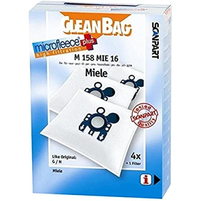 Afbeelding van Scanpart M158Mie16 Microfleese Stofzak Miele G/N Micro En