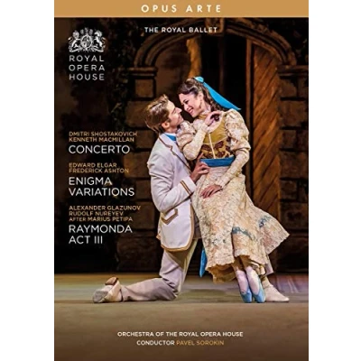 Afbeelding van The Royal Ballet Pavel Sorokin Concerto/Enigma Variations (DVD)