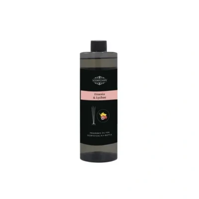 Afbeelding van Scentchips® Geurstokjes Navulling Freesia &amp; Lychee Geurverspreider Luchtverfrisser Huisparfum 400ml