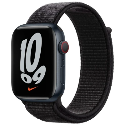 Afbeelding van Apple origineel Nike Sport Loop Watch 38mm / 40mm 41mm Black ML2U3ZM/A