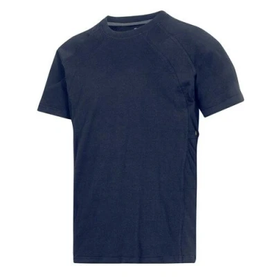 Afbeelding van Snickers T shirt 2504 met MultiPockets marine maat XL