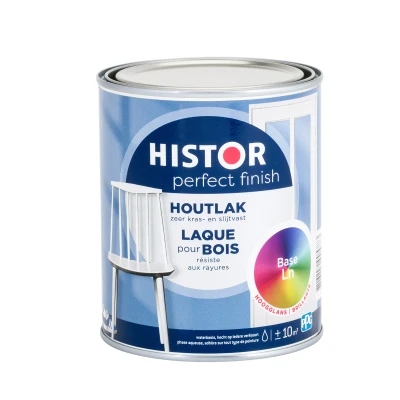 Afbeelding van Histor Perfect Finish Houtlak Hoogglans Lak 250 ml Mengbaar