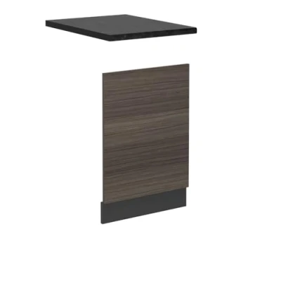 Afbeelding van Vicco Voorpaneel vaatwasser R Line, Edel grijs/Antraciet, 45 cm , WB Antraciet