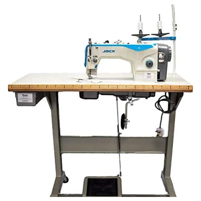 Afbeelding van Konsew Jack F 4 industriële naaimachine met directe aandrijving en knoopsteek