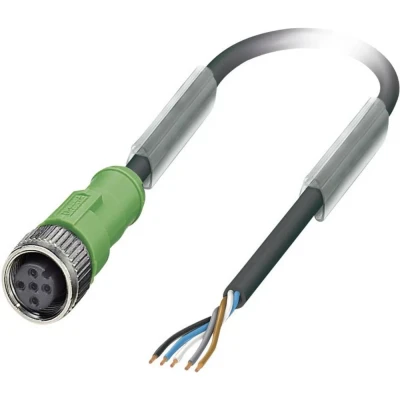 Afbeelding van Phoenix Contact 1669822 Sensor/actuator connector, geassembleerd M12 Aantal polen: 5 Bus, recht 1.50 m 1 stuk(s)
