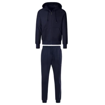 Afbeelding van TRIGEMA Vrijetijdscombinatie joggingpak met capuchon en rits (1 delig)