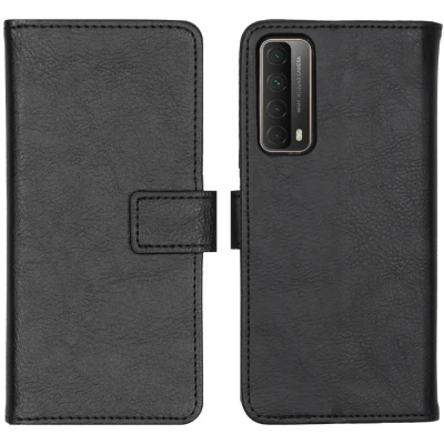 Afbeelding van Huawei P Smart (2021) Hoesje Kunstleder iMoshion Bookcase Zwart Telefoonhoesje
