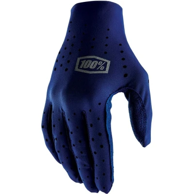 Afbeelding van 100% Sling Dames Fiets Handschoenen, blauw, afmeting L voor vrouw