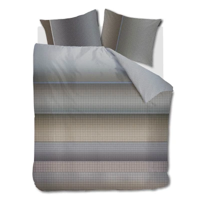 Afbeelding van Kardol Charlottesville dekbedovertrek Lits jumeaux (240x200/220 cm + 2 slopen) Grijs