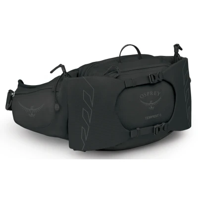 Afbeelding van Osprey Tempest 6 black coal grey heuptas
