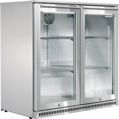 Afbeelding van Barkoeler OUTDOOR RVS 2 klapdeuren 189L (H)84x(B)87x(D)50