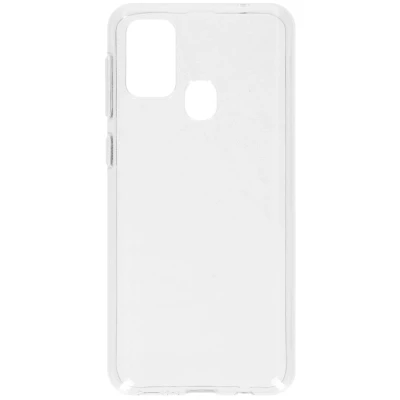 Afbeelding van Samsung Galaxy M31 Hoesje Siliconen en TPU (zacht) iMoshion Softcase/Backcover Transparant Telefoonhoesje