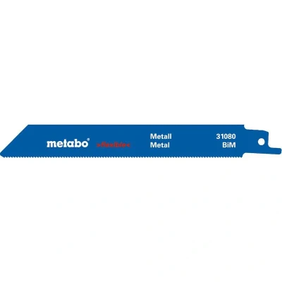 Afbeelding van Metabo reciprozaagbladen metaal BiM 5 st. 150x0,9 mm/1,4