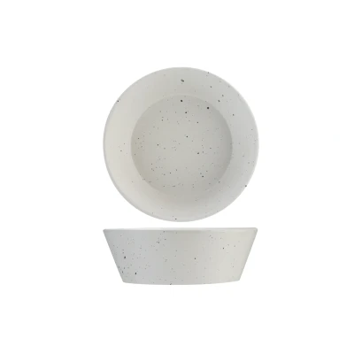 Afbeelding van Cosy&amp;Trendy Punto White kom Ø 15,5 x 5,5 cm Set 6