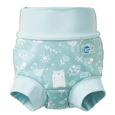 Afbeelding van Splash About Happy Nappy Duo Herbruikbare Zwemluier, Sunny Bear, 6 12 Maanden