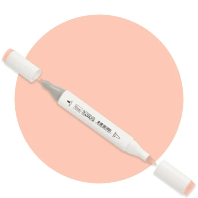 Afbeelding van Peach Twin Tip Alcohol Ink Marker