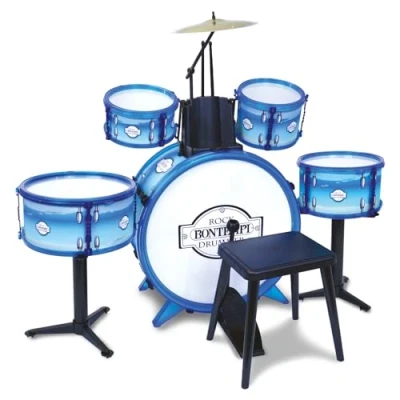 Afbeelding van Drumstel Bontempi Genius incl. kruk 6 delig