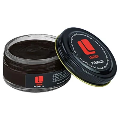 Afbeelding van Lenzen Schoenpoets voor glad en generfd leer, zwart, 50.00 ml (1er Pack)