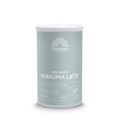 Afbeelding van Mattisson HealthStyle Latte Kurkuma Reishi 160GR