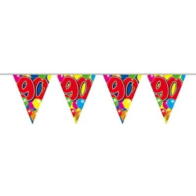 Afbeelding van Folat 90 Jaar Slinger Balloons 10 meter