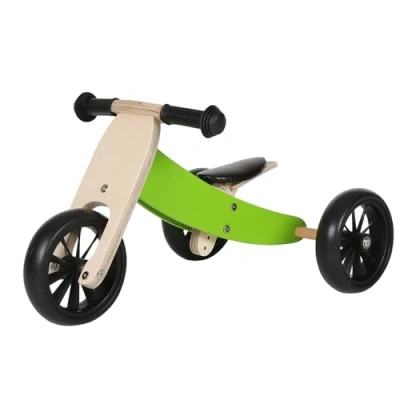 Afbeelding van Loopfiets vanaf 2 jaar Smart bike 4in1 groen Bandits &amp; Angels
