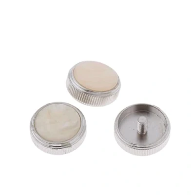 Afbeelding van 3 Stuks Legering Euphonium Valve Vinger Knoppen Set Messing Wind Instrumentale