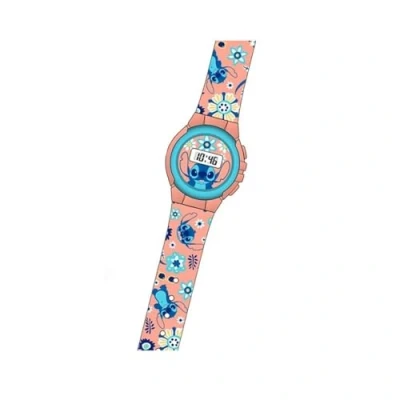 Afbeelding van Lilo &amp; Stitch Horloge digitaal Flowers 8435507876186
