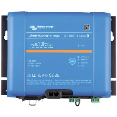 Afbeelding van Victron Energy Phoenix Smart IP43 Charger 12/50 (1+1) 120 240V Loodaccu lader Laadstroom (max.) 50 A