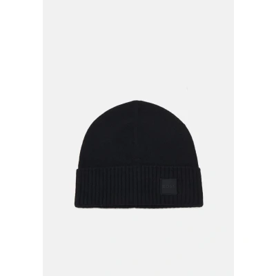 Afbeelding van BOSS Akaio HAT Unisex Muts, Maat: One Size, Black
