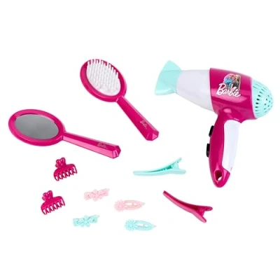 Afbeelding van Theo Klein 5790 Barbie kappersset I Accessories in de look Incl. kinderföhn met koudeluchtfunctie Speelgoed voor kinderen vanaf 3 jaar