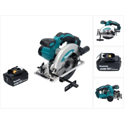 Afbeelding van Makita DSS 610 T1 accu cirkelzaag 18 V 165 mm + 1x 5.0 Ah zonder oplader