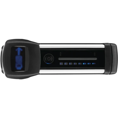 Afbeelding van Busch &amp; Müller koplamp Ixon Space IQ2 USB batterij 150Lux met oplader