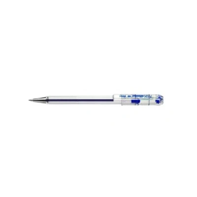Afbeelding van Pentel BK77S Mini balpen, metalen punt, 0,7 mm, 12 stuks Blauw