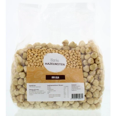 Afbeelding van Mijnnatuurwinkel Blanke hazelnoten 1 kilog