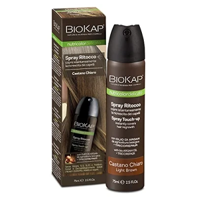 Afbeelding van BIOKAP Nutricolor Delicato Spray Touch Up Light Brown 75ml