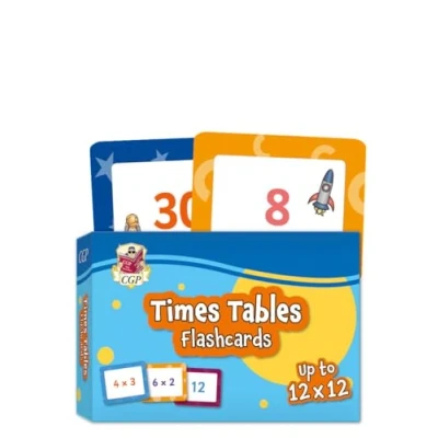 Afbeelding van times tables Flashcards: perfect for learning the 1 to 12
